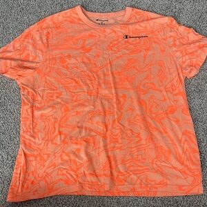 Champion Men's Orange T-Shirt